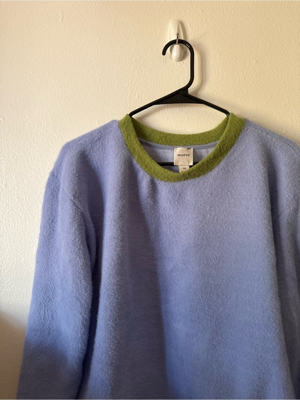 Maeve Cozy Ringer Sweatshirt - Picture 4 of 6